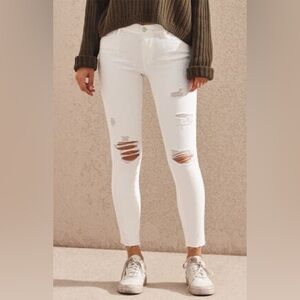 PacSun Italic White Perfect Fit Jeggings